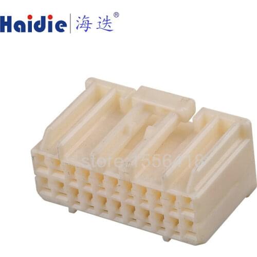 2sets 22pin auto electrical housing plug 22way plastic wiring unsealed connector with pins 917989-1