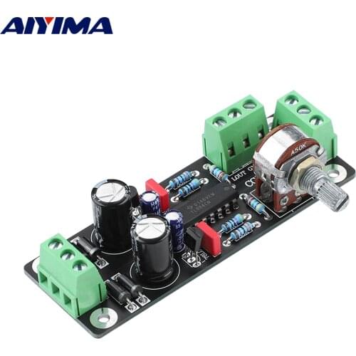 AIYIMA TL084 OP AMP Tone Preamp Power Amplifier Board A1 FAX Preamplifier Volume Control