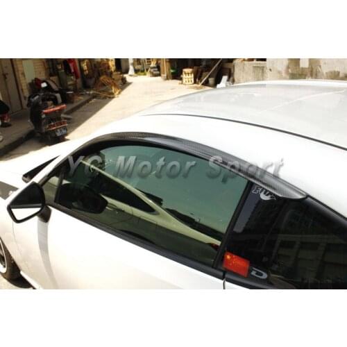 Car Accessories Carbon Fiber Wind Deflector 2pcs Fit For GT86 FT86 ZN6 FR-S BRZ ZC6 Wind Deflector Car-styling