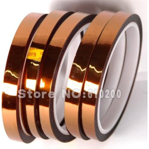 Free Shipping 5/pcs High Temperature Resistant Heat Tape 8MMx33M BGA PCB SMT Soldering Shielding BGA Dedicated Tape