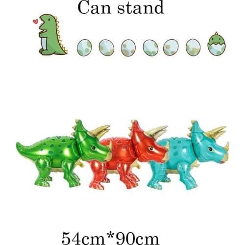 Large 4D Walking Dinosaur Foil Balloons , Children 's Animal Toys , Birthday Party , Baby Shower Decoration Welcome Baby Globos