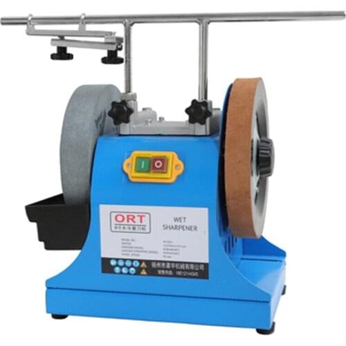 Water Mill Grinder Water Cooling Grinding Machine Grinding Wheel Electric Knife Sharpener Desktop Small Household Scissors 220V