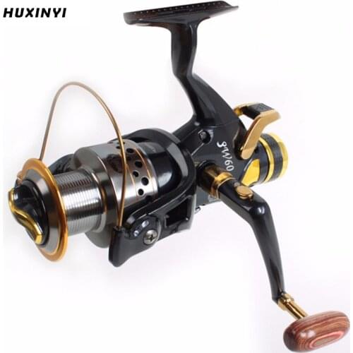HUXINYI Most Popular carp fishing bait Fishing reel Spinning reels runner SW50 SW60 metal Smooth