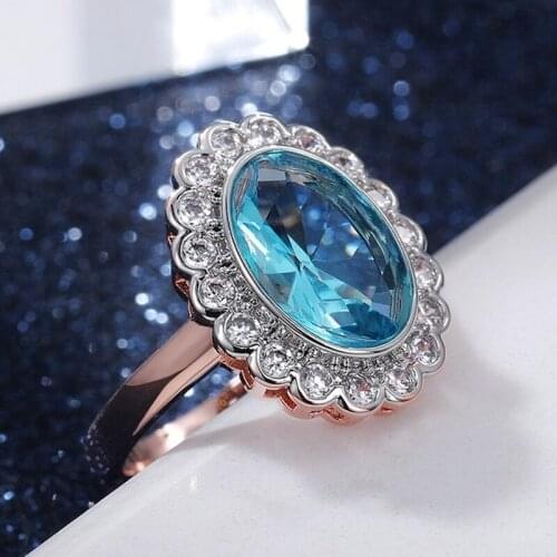 CAOSHI Exquisite Elegant Women Vintage Ring Aristocratic Party Jewelry Luxury Gorgeous High-quality Anniversary Gift Accessories