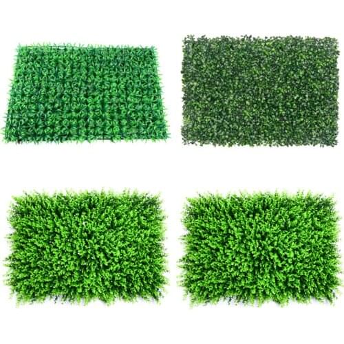 40x60cm Grass Mat Green Artificial Plant Lawns Landscape Carpet Fake Grass Party Wedding Supply
