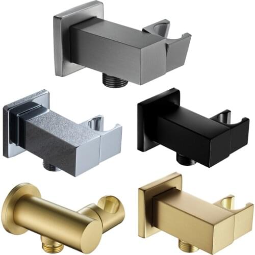 Brass Hand Shower Base Shower Seat Brass Chrome Shower Holder Shower Faucet Accessories