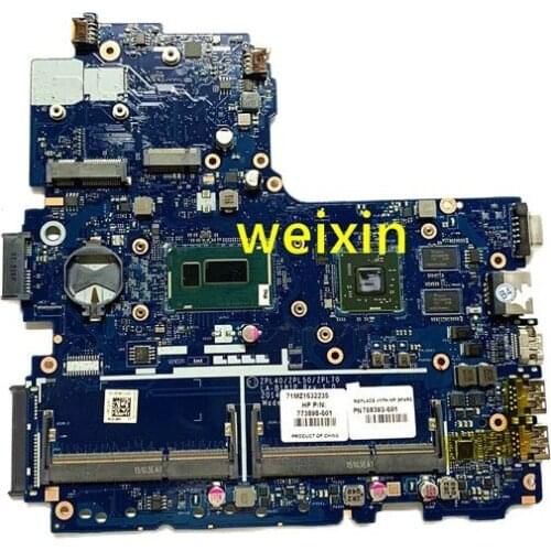 For HP 450 470 G2 Laptop motherboard I3-4030U 216-0858030 ZPL40/ZPL50/ZPL70 LA-B181P 768392-001 768392-501
