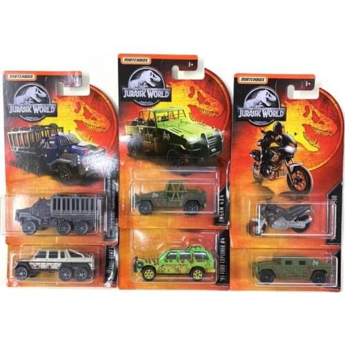 2019 Matchbox Car 1:64 Car JURASSIC WORLD BENZ G63 AMG HUMVEE INGEN Metal Diecast Model Car Collector Edition Kids Toys Gift