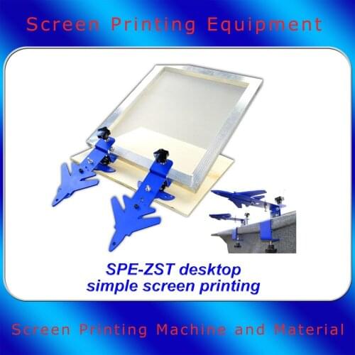 One Set (Two Pieces)Screen Printing By Hinge Clamp DIY For Plate