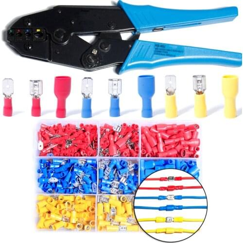 Hand tools pliers quick tube bare fast wire spring Connectors Terminals Electrical Spade Cable Lug Cold pressing plug Crimping