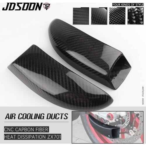 Carbon Fiber Air Cooling Ducts Brake Cooling Mounting kit System For Ducati Multistrada 1000DS 2003-2006 Sport 1000/S GT1000