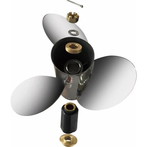 14.5x19 for Mercury 15 teeth steel propellers 150hp-300hp Interchangeable hub with hub kits boat accessories marine