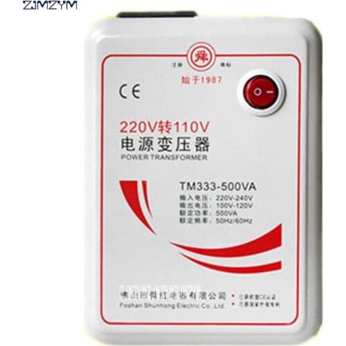 New Arrival TM333-500VA Transformer 110V to 220V Household Transformer Appliances Voltage Power Converter 500W 50-60Hz Hot Sale