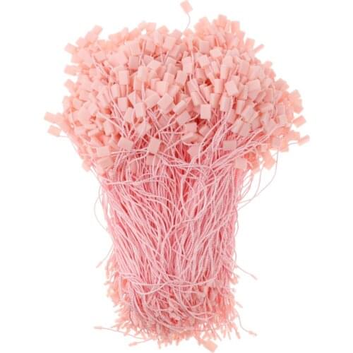 Pack of 1000 Pieces Tag String Lock Fastener Clothing Labeling Tagging Supplies