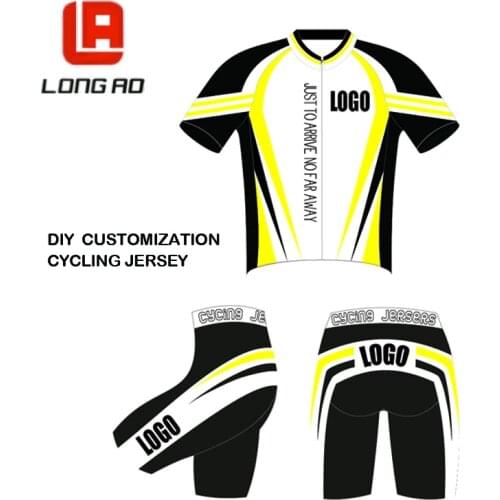 LONG AO Custom Cycling Jersey You Can Choose Any Size/Color/Logos Accept Customized Bike Clothing DIY Own Bicycle Wear