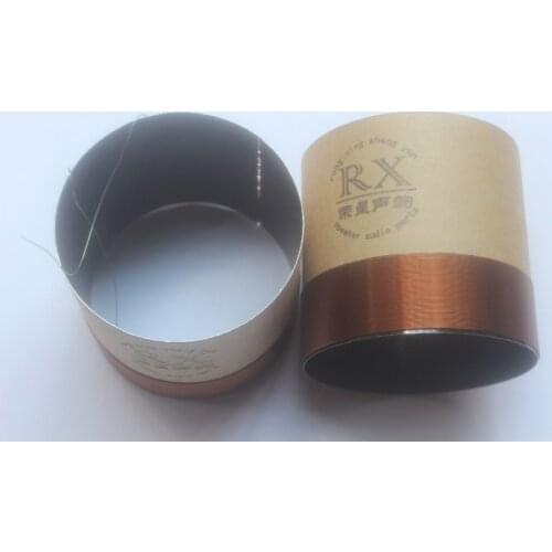 1 pcs NEW ID: 64.5mm Skeleton: Black aluminous 8 ohm woofer Bass loudspeaker speaker drive voice coil