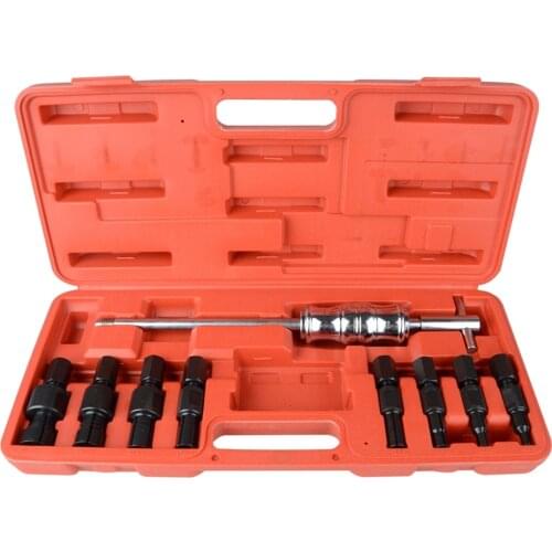 9PCS Blind Hole Slide Hammer Bearing Internal External Removal Puller Set bearing puller
