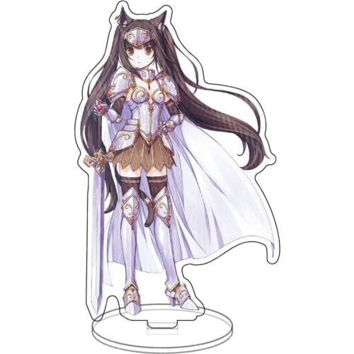 Game NEKOPARA Keychain Transparent Acrylic Desk Decor Cosplay Standing Model Couples Charm Accessories Fans Souvenir Gift New