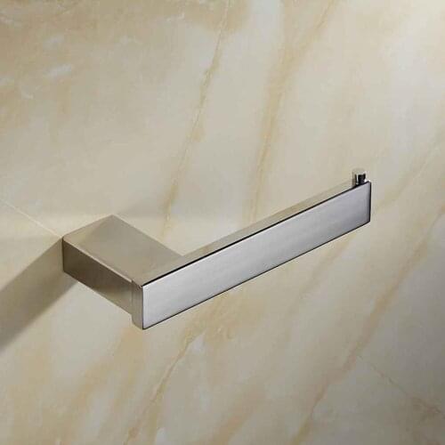 Toilet paper holder Wall Mounted Bathroom Waterproof bathroom Tissue Box No Lid Cover Towel Holder Rack Rail Firm Towel Holder