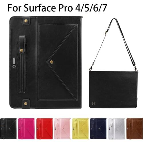 For Pad shell Microsoft surface Pro4567 Go1 2 10.1inches general high-end business Solid Color Protective sleeve
