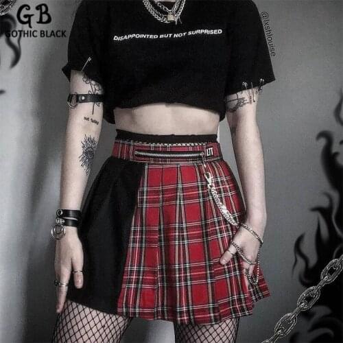 Gothic Black Skirts