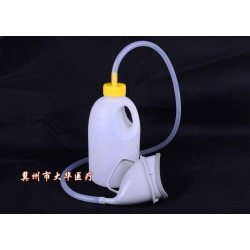 1700ml male and female urinal chamber pot urine collector paralysis bedridden elderly male care products travel car use