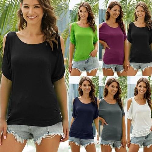 Summer Black Women Tops Bat Sleeve All-match Stretchy Casual Blouses for Home Slim Inner Wear Short Top Clothes Ins Style