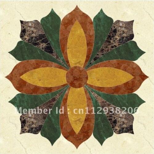 Marble medallion,wterjet medallion