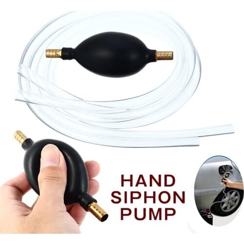 2019 New Siphon Syphon Hose Oil Fuel Transfer Hand Pump For Gas Water Oil Aquarium For Car Boat Marine Outboard Pipe