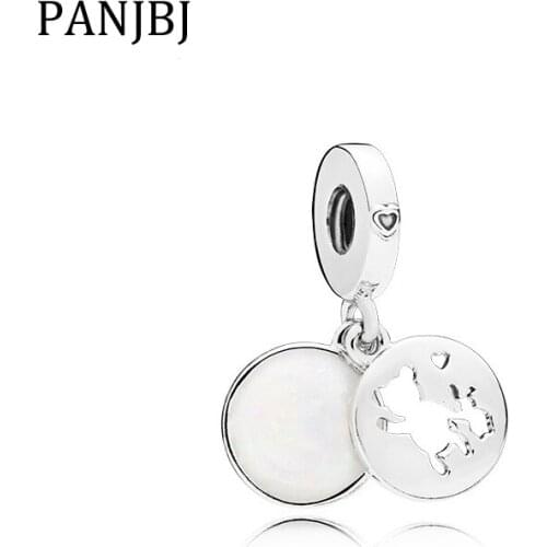 New Original Alloy Silver Plated Bead Alloy Perfect Pals Dangle Charm Fit Bracelet Necklace DIY Women Jewelry