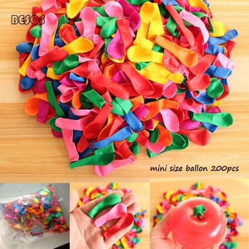 Wholesale 200pcs Propose Party Wedding Wall Decoration Fist Size Mini Colorful Ballon,Child Toy Cartoon Small Ballon G0002L