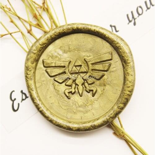 ZELDA Wax Seal Stamp / Wingcrest / Wing Crest / Wedding Invite / Birthday Party Invitation / Envelope Letter Seal / Gi