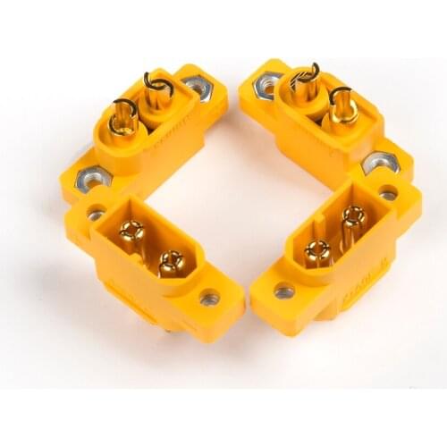 20pcs/lot AMASS XT60E-M Male Plug Connector ForFPV Racing Models Multicopter Fixed Board DIY Spare Part