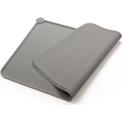 Silicone Pet Placemat Waterproof Anti-skid and Leak-proof Food Placemat