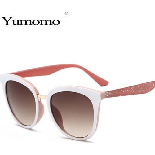 Luxury vintage cat eye plastic sunglasses women brand design gradient Sexy sun glasses for female mirror shades uv400 oculos