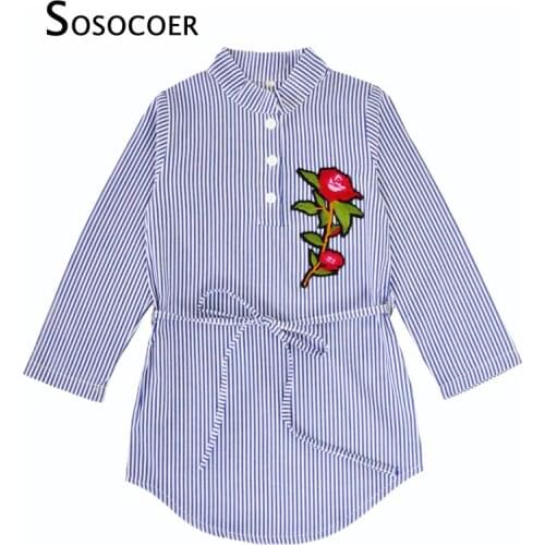 Блузки для девочек SOSOCOER China At AliExpress