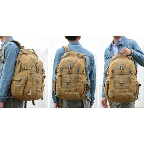 25L Large Capacity Backpack Waterproof Nylon Military Tactics Molle Army Bag Men Backpack Rucksack For Hike Travel Backpacks