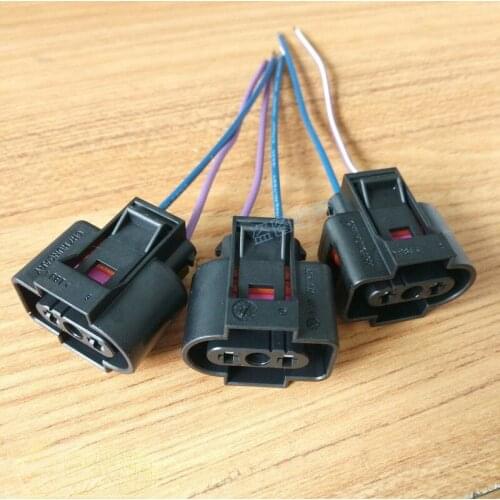 1PCS Original For VW Audi Expansion Kettle Spray Kettle Plug Wire Harness Connector Cable 1J0 973 202
