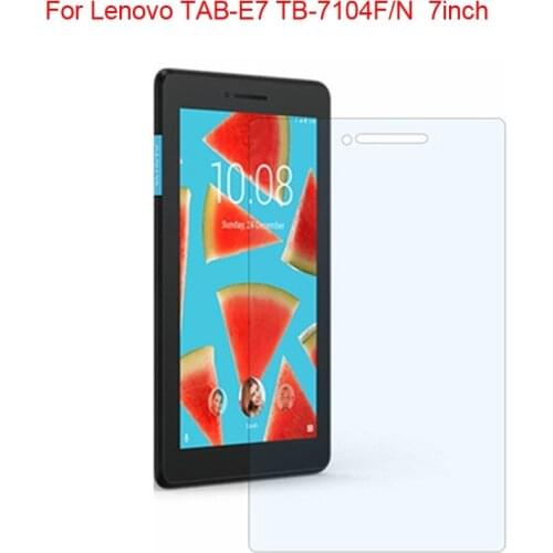 100pcs/Lot Tempered Glass Screen Protector Film For Lenovo TAB-E7 TB-7104F/N 7 inch tablet