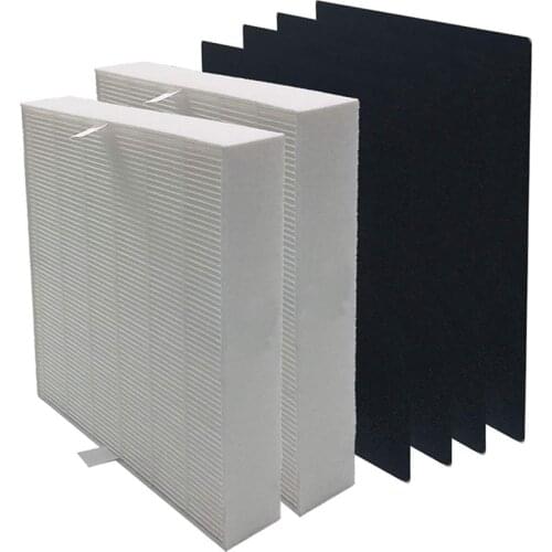 2 HEPA + 4 Carbon Filter Suitable for Honeywell HPA100 and HPA090 HPA094 HPA100 HPA104 HPA105 HPA106 Air Purifiers