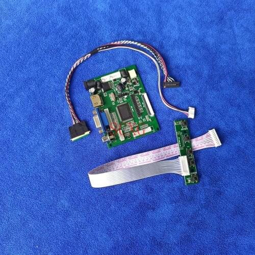 40 Pin LVDS 1024*600 LCD matrix controller drive board For LTN101NT02/LTN101NT05 Kit WLED 60Hz notebook HDMI-compatible AV VGA