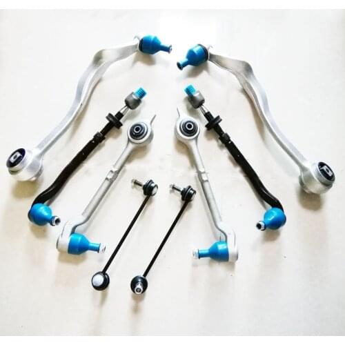 8 pcs/set wishbone kit E39 control arm track control arm suspension parts for BMW X5 E39 suspension control arm 31121141718