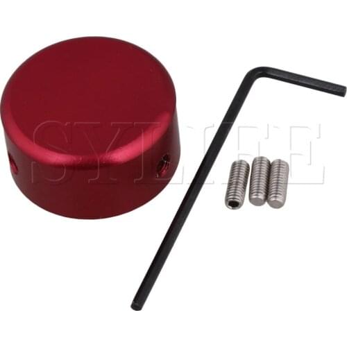 Red Guitar Effects Accessories Stomp Switch Pedal Box Foot Metal