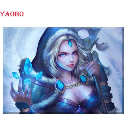 Diy diamond embroidery Japanese anime girl magic full square round drill diamond painting Cross Stitch Rhinestone mosaic gift