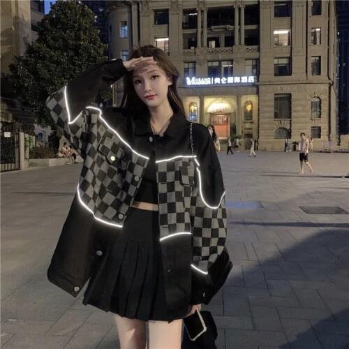 Женские джинсовые куртки CMAZ China At AliExpress