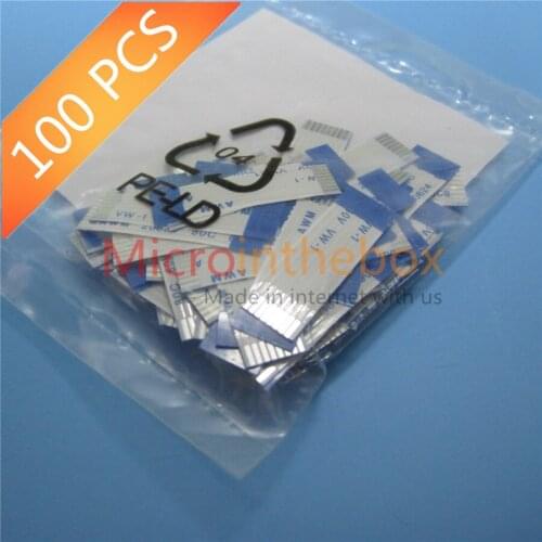 Fpc ffc jumper wire pitch 1.0 8Pin 30mm length same side contact opposite side contact