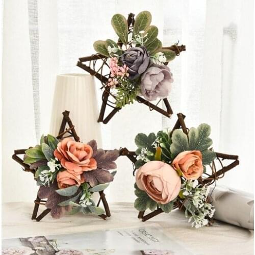 Garland arrangement Christmas decorations Christmas wreath decoration wreath 16CM