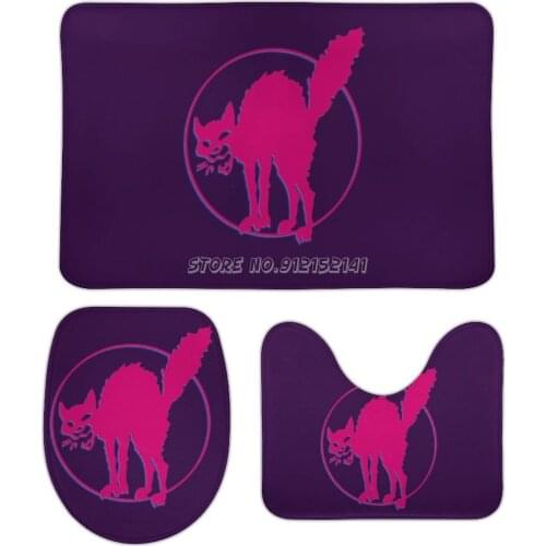 Easily Distracted by Roosters And Books Funny Gift Idea for Men Women And Kids 3pcs Bathroom Mats Set Printing Coral Velvet Non
