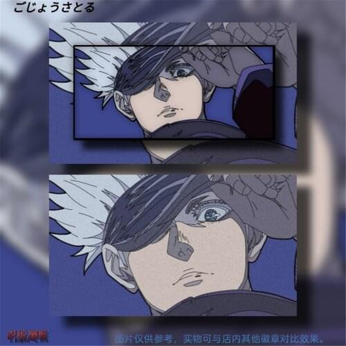 Cosmile Anime Jujutsu Kaisen Gojo Satoru Ryomen Sukuna Metal Badge Brooch Pin Pendant Collection Limited Cosplay Christmas Gift