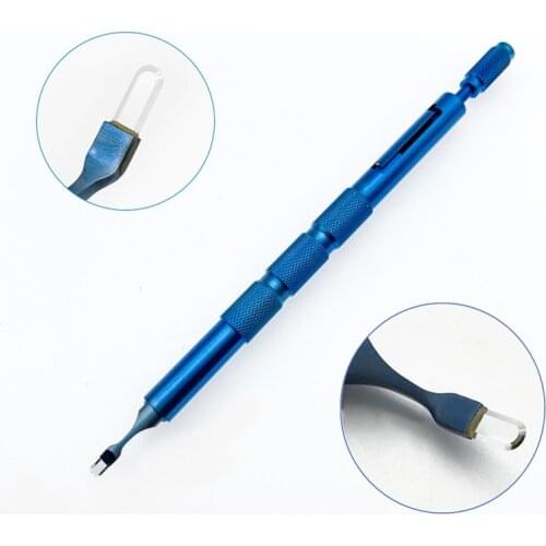 Sapphire Crescent blade Eyelid Tools ophthalmic surgery Instruments